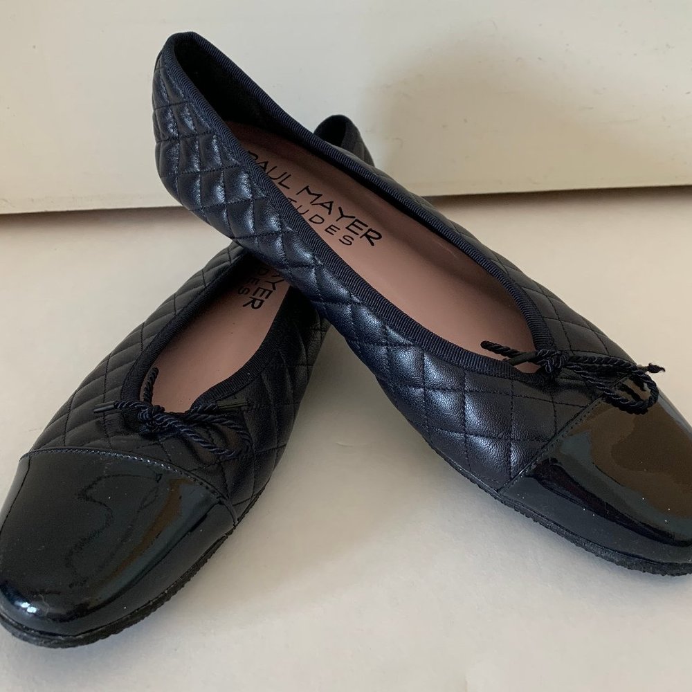 Paul Mayer Attitudes Quilted Leather Ballet Flat